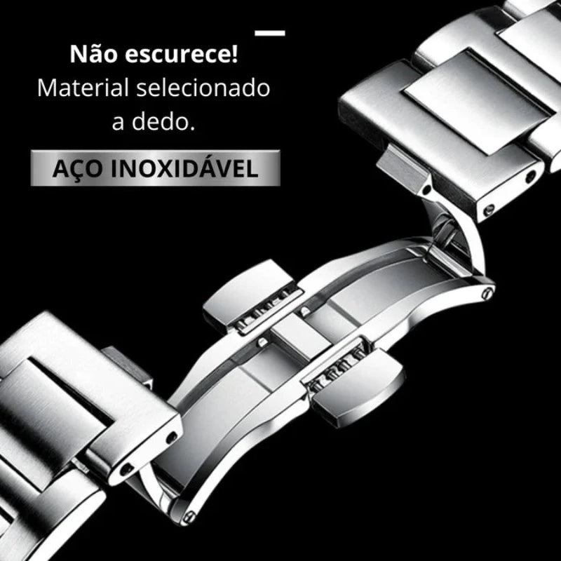 Relógio Masculino Minimalista POEDAGAR - Favoritoz