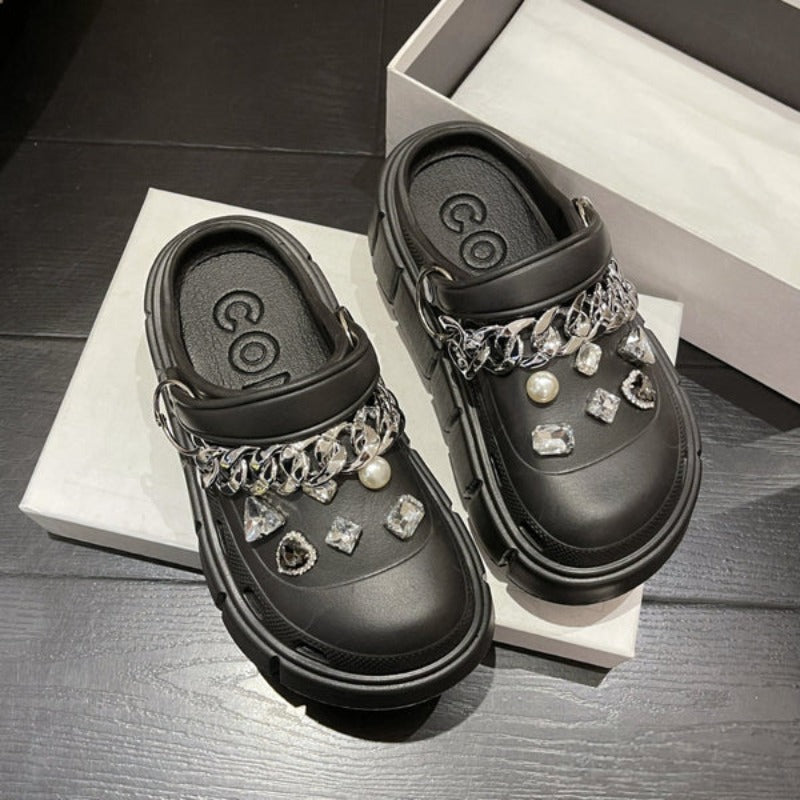 Sandália Crocs Plataforma Conpbell - Favoritoz