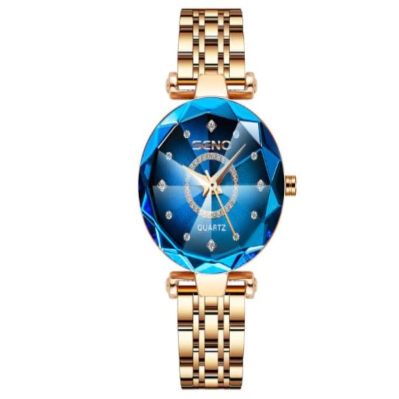 Relógio Feminino Diamond Luxury SENO - Favoritoz