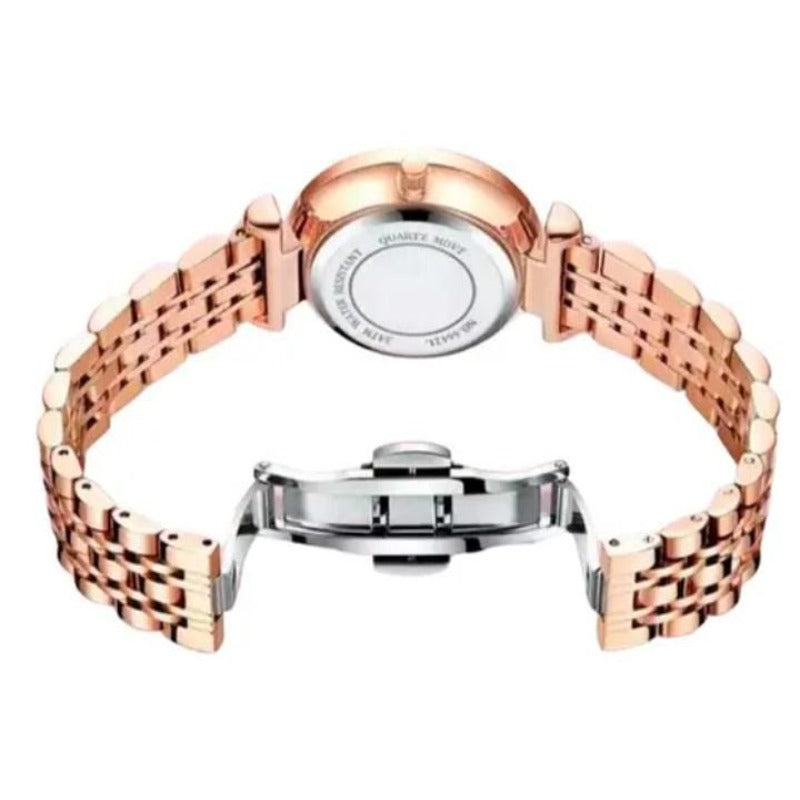 Relógio Feminino Diamond Luxury SENO - Favoritoz