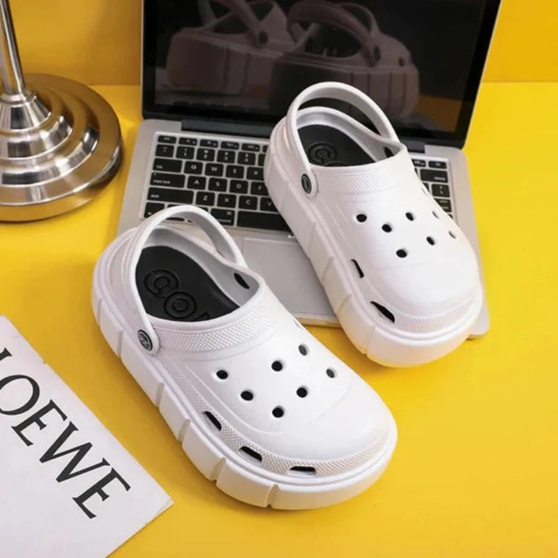 Sandália Crocs Plataforma Conpbell - Favoritoz