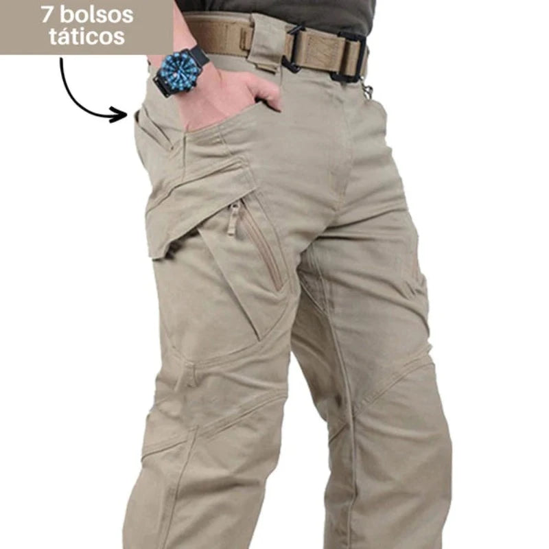 Calça Masculina Militar Tática Resistente e Impermeável + Brinde - Favoritoz