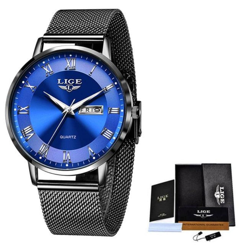 Relógio Feminino Luxury LIGE - Favoritoz