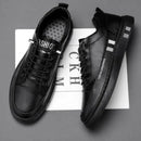 Tênis Masculino Luxury - Couro Legítimo - Favoritoz