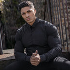 Camisa Masculina Social Slim Luxury Series - Favoritoz