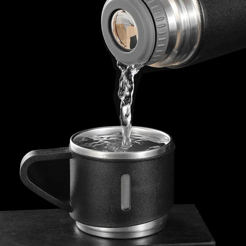 Garrafa Térmica de Café 500ml Isolado Copo de Vácuo de Aço Inoxidável - Favoritoz
