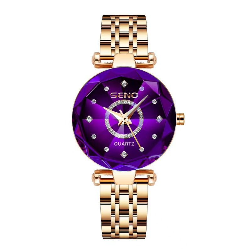 Relógio Feminino Diamond Luxury SENO - Favoritoz