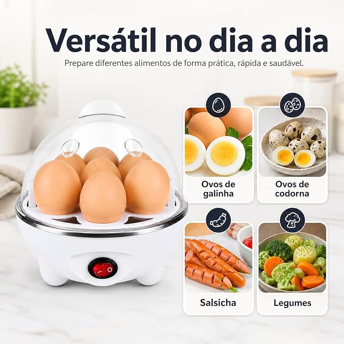 Cozedor de Ovos Elétrico Lorben Favoritoz