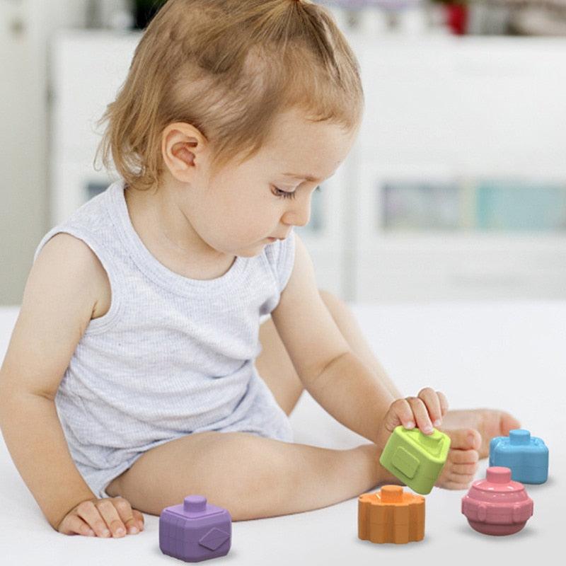 Cubo Sensorial Montessori - Favoritoz
