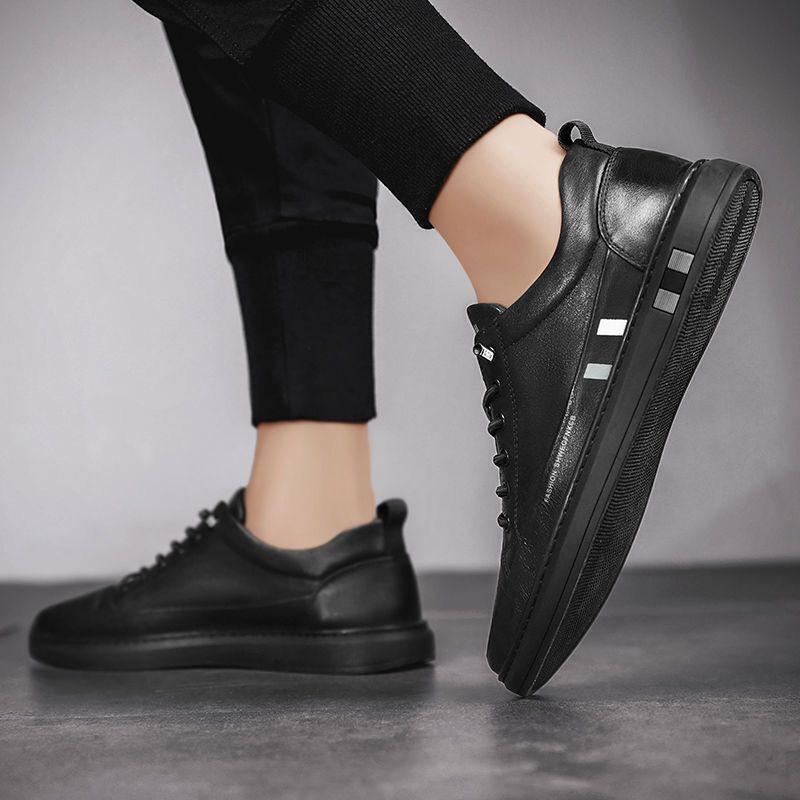 Tênis Masculino Luxury - Couro Legítimo - Favoritoz